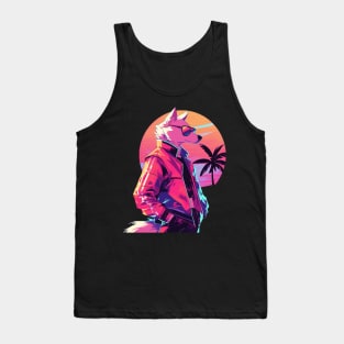 cool wolf Tank Top